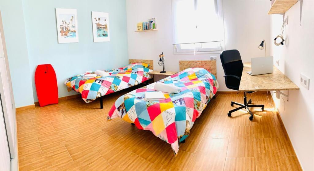 Soka Be@Ch House Apartment Tarifa Bagian luar foto